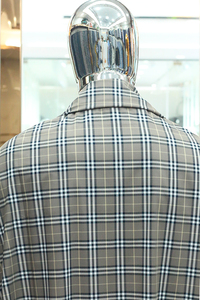 New Arrival cổ điển đồng phục học sinh với chất lượng tốt màu đen trắng và màu đỏ kẻ sọc kiểm tra Áo sơ mi vải - Product Image 5