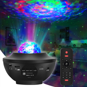 Projecteur d'<span class=keywords><strong>ambiance</strong></span> Océanique Version Pro avec 12 Couleurs RGB, Haut-parleur Bluetooth, Lampe Projecteur d'Étoiles <span class=keywords><strong>Créative</strong></span> pour Cadeau et Maison - Product Image 2