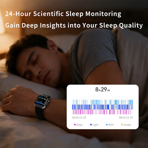 Montre connectée F330, ECG, fréquence cardiaque, pression artérielle, température corporelle, détection de chute, moniteur de santé, tracker de fitness, smartwatch - Product Image 3