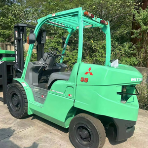 Montacargas Diésel Mitsubishi FD30 FD50 de 5 Toneladas Usado, Mástil de Dos/Tres Etapas, Todoterreno, Entrega Rápida, Envío Global, Precio Económico - Product Image 1