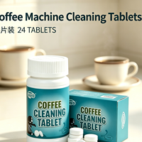 Tablettes effervescentes universelles pour l'entretien des machines à expresso, élimination en profondeur des résidus de café et de calcaire, nettoyage des machines à café