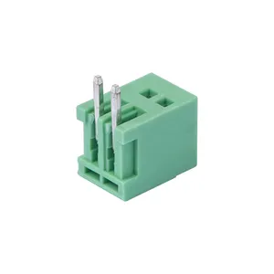 low price promotional oem 2.5 screw type terminal block wire to board type green connector