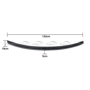 EX Style Carbon <b>Boot</b> Lip Rear Trunk Ducktail Spoiler Wing for Mitsubishi Evolution EVO 10 Lancer X - Product Image 1