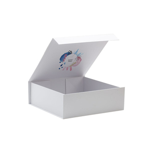 Caja de Regalo Magnética de Cartón Blanco A4, Tipo Concha, para Ropa - Product Image 4