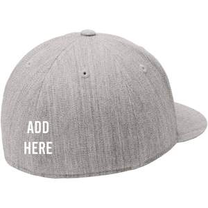 ¡Personalizado C808 bordado 210 gorras planas Snapback con textos de logotipo para personalización! - Product Image 1