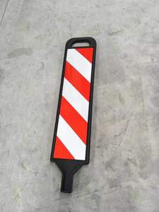 ROADSAFE Collapsible Rubber <strong>Highway</strong> <strong>Traffic</strong> Sign Board PE Material Road Safety Warning <strong>Delineator</strong> Bollard - Product Image 5