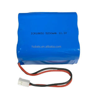 11.1v 5200mah 6 सेल लिथियम आयन 18650 57.72wh रिचेंज बैटरी पैक <span class=keywords><strong>2</strong></span> पिन MTA-100 कनेक्टर के साथ बैटरी पैक - Product Image 1