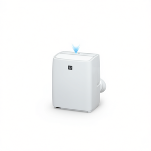 Climatiseur portable 11899 Btu, refroidissement et chauffage jusqu'à 298 pieds carrés, modèle électrique à fréquence fixe en plastique D0100XUJRTY - Product Image 1