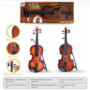 Éveil musical Développement de l'imagination Entraînement auditif Coordination œil-main Jouet violon <span class=keywords><strong>pour</strong></span> enfants Jouet violon - Product Image 2