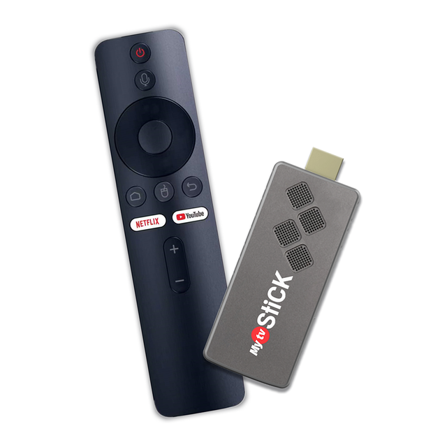 MYTV TV STICK4K Anadroid 10 2G+16G 2.4G+5G WiFi BT Voice Remote Control Tv Box Set Top Box Ready to Ship