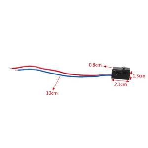 Sensor de cerradura de puerta izquierda y derecha, Micro interruptor para Octavia Fabia Superb Passat B5 <span class=keywords><strong>Golf</strong></span> <span class=keywords><strong>4</strong></span> MK4 3BD998785 - Product Image 6