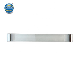 KINGSLAM <strong>Clear</strong> Tempered Glass <strong>Pulls</strong> Custom Length <strong>Drawer</strong> and Dresser Handles for Bedroom and Kitchen Cabinets - Product Image 3