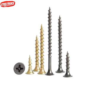 Tornillos de Fijación Galvanizados de Fibrocemento de Alta Resistencia, Tornillos Autorroscantes de Cabeza Avellanada con Ranura Cruzada para Tablero de Madera - Product Image 1