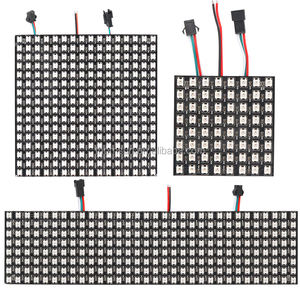 WS2812 ws2812b sk 6812 <span class=keywords><strong>led</strong></span> matriz 8x8 <span class=keywords><strong>led</strong></span> flexible rgb pantalla de matriz de panel - Product Image 2