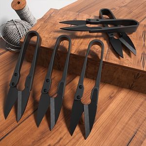 Stainless Steel Embroidery <b>Scissors</b> Black Sharp Pointed Blade For <b>Sewing</b> And Crafting Plastic Handle - Product Image 4
