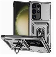 Coque de téléphone avec anneau magnétique de protection d'appareil photo pour Samsung S24 Ultra S26 Ultra, coques arrière pour iPhone 18 Pro Max A08 A57