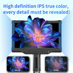 1000倍デジタル顕微鏡、10.1インチ画面、写真/ビデオ録画機能付き、携帯電話修理用 - Product Image 4