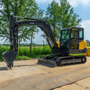 Spedizione gratuita Mini escavatore 8 Ton EPA Kubota YANMAR motore nuovo cingolato scavatore piccoli escavatori Mini escavatore macchina - Product Image 5