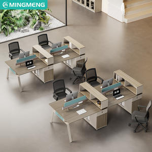 Bureau de personnel, bureau avec cloison, bureau d'employé, poste de travail simple, mobilier de bureau, bureau informatique - Product Image 5