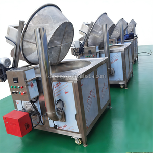 <span class=keywords><strong>Friteuse</strong></span> industrielle commerciale à panier rond, à levage automatique, chauffage électrique ou à gaz, pour friture en lots circulaires, prix - Product Image 3