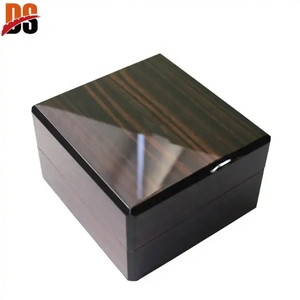 DS Handmade Eco-Friendly Rectangle Timber Luxury Solid Wooden <b>Watch</b> Storage Box - Product Image 4