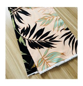 Tela de vestido Challis rayón viscosa 100% hilado tejido estampado de gritos supersuave 30s 120gsm personalizado - Product Image 1