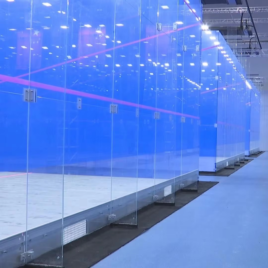 Professional Portable Glass Squash Court Indoor Sports Equipment Wholesale Price