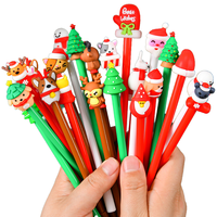 Kreative Niedliche Weihnachts-Kugelschreiber aus Kunststoff Grundschul-Geschenkpreise Schreibwaren-Geschenk Großhandel