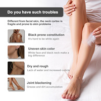 Crème Blanchissante OEM « Hot Sale » pour Réduire la Mélanine des Aisselles, Entrejambes et Articulations, Crème Éclaircissante pour Zones Sombres au VC Effet Neige 30ml