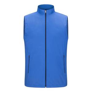 เสื้อกีฬากลางแจ้ง สีแดง โพลีเอสเตอร์ไฟเบอร์ บาง สีพื้น ชุดทำงาน - Product Image 2