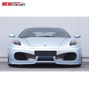Kit carrosserie en fibre de carbone pour <span class=keywords><strong>Ferrari</strong></span> F430 modifié style <span class=keywords><strong>Hamann</strong></span>, lèvre avant, diffuseur arrière, jupes latérales, spoiler, pièces de tuning aérodynamique - Product Image 2