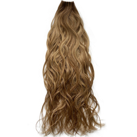 2025 Haiyi cheveux vente chaude Double dessiné cheveux humains génie trame ondulés Extensions de cheveux