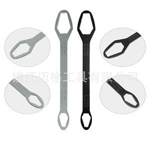 Double-ended Box Wrench 8-22mm Serrated Jaw Metric Industrial Grade High Carbon Steel Zinc Chrome Plated - Product Image 2