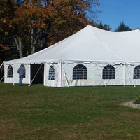 Grands événements 200 300 personnes Tente de mariage Tente de luxe en aluminium Toit en PVC transparent Tente de réception Tentes pour événements Festival