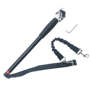 Eccellente guinzaglio da bicicletta in acciaio inossidabile per cani di taglia medio-grande azionati con entrambe le mani per i proprietari di cani che vanno in bicicletta - Product Image 2