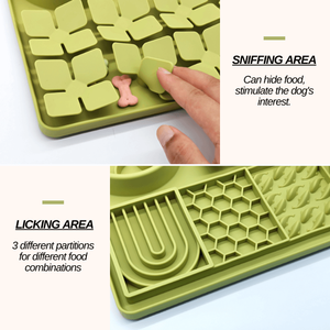 Grand coussin à lécher Tapis reniflant Tapis alimentaire en silicone pour chien à alimentation lente - Product Image 3