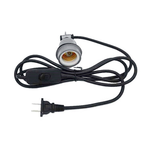 E27 gốm tường ổ cắm vật nuôi nóng <span class=keywords><strong>Bracket</strong></span> bò sát nhiệt ánh sáng lịch thi đấu bóng đèn chủ cáp đèn chủ sở hữu & căn cứ - Product Image 2