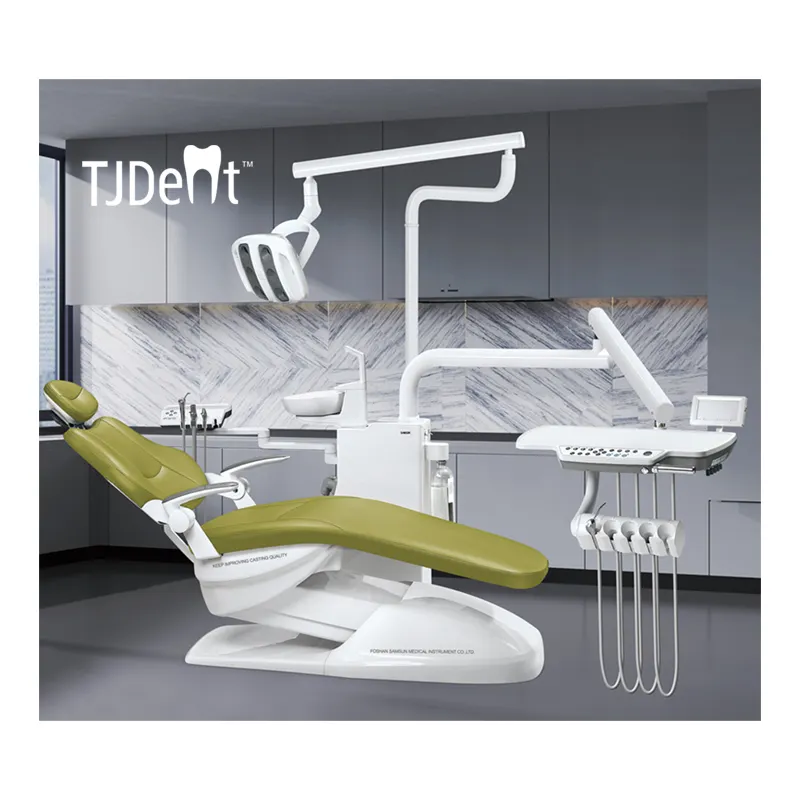 China suministra el mejor precio conjunto de unidad de equipo de dentista silla dental