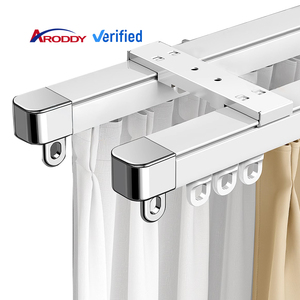 ARODDY Tringles à Rideaux Modernes Longues 28-72 pouces en Alliage d'Aluminium Intelligent et Durable, Rails Manuels/Suspendus pour Fenêtres - Product Image 1