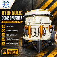 FEIFAN OEM Moteur à grand écartement excentrique contrôlé par PLC pour concassage d'agrégats à haut rapport de réduction, cône hydraulique multicylindre