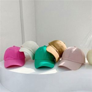Custom Embroidery Acceptable 12 Colour Solid Sports Hat <b>Plain</b> Cotton 6 Panels Baseball <b>Cap</b> for Kids Children Fashion Sun Shade - Product Image 3