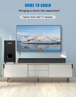 Barra de Sonido para TV GD-698 de 80W 2.1, Altavoz con Woofer de 6.5 Pulgadas, Altavoz Bluetooth con Control Remoto, Gran Venta