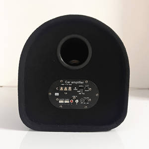 Caisson de basses pour voiture haute puissance 70W DC 12V, <span class=keywords><strong>4</strong></span> bobines simples, <span class=keywords><strong>91</strong></span> 100dB, haut-parleur universel pour musique, tunnel canon, amplificateur intégré - Product Image 1