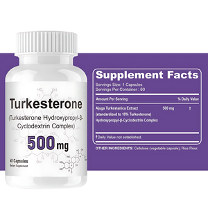 Oem tốt nhất bán turkesterone bổ sung Xây Dựng Cơ thể bổ sung 500mg 800mg ajuga turkesterone viên nang - Product Image 2