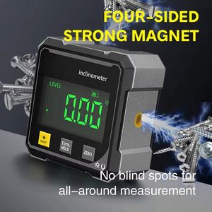 Herramienta Automotriz Profesional, Nivel Digital de Bolsillo, Inclinómetro, Transportador, Medidor de Ángulo con Pantalla, Láser Electrónico Magnético - Product Image 4