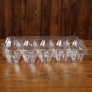 Hot sale PVC Clear Plastic Egg Tray Packaging 30 Holes Disposable Blister Quail And Duck Egg Tray