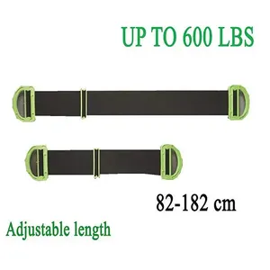 Correas para Mover Muebles, Ajustables, para Muñeca y Antebrazo, Correa de Elevación para Montacargas, para Transportar Objetos Pesados, de Polipropileno Resistente, Color Negro - Product Image 6