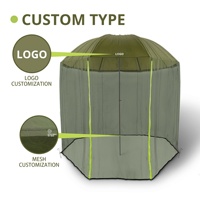 Extérieur Anti-Moustique Net Soleil Parapluie Tente Respirant Essentiel pour Camping Randonnée Pêche