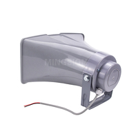 Étanche extérieur 25W 8ohm ABS klaxon haut-parleur PA haut-parleur cornes trompette pour intérieur extérieur système de sonorisation