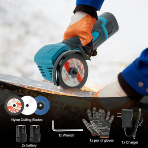 ערכת מטחנה זוויתית אלחוטית, מטחנה זוויתית חשמלית ניידת מיני לחיתוך/שיוף מתכת/עץ, לשימוש ביתי ומקצועי - Product Image 4